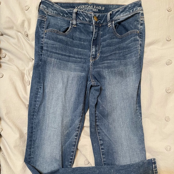 AE hi-rise jeggings size 10 LONG - Picture 2 of 2